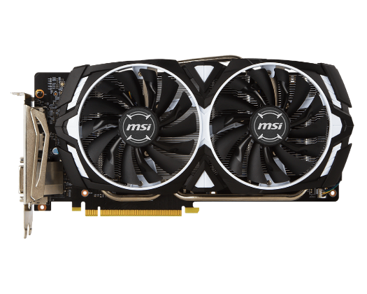 Msi Geforce Gtx 1060 Armor 6g Oc